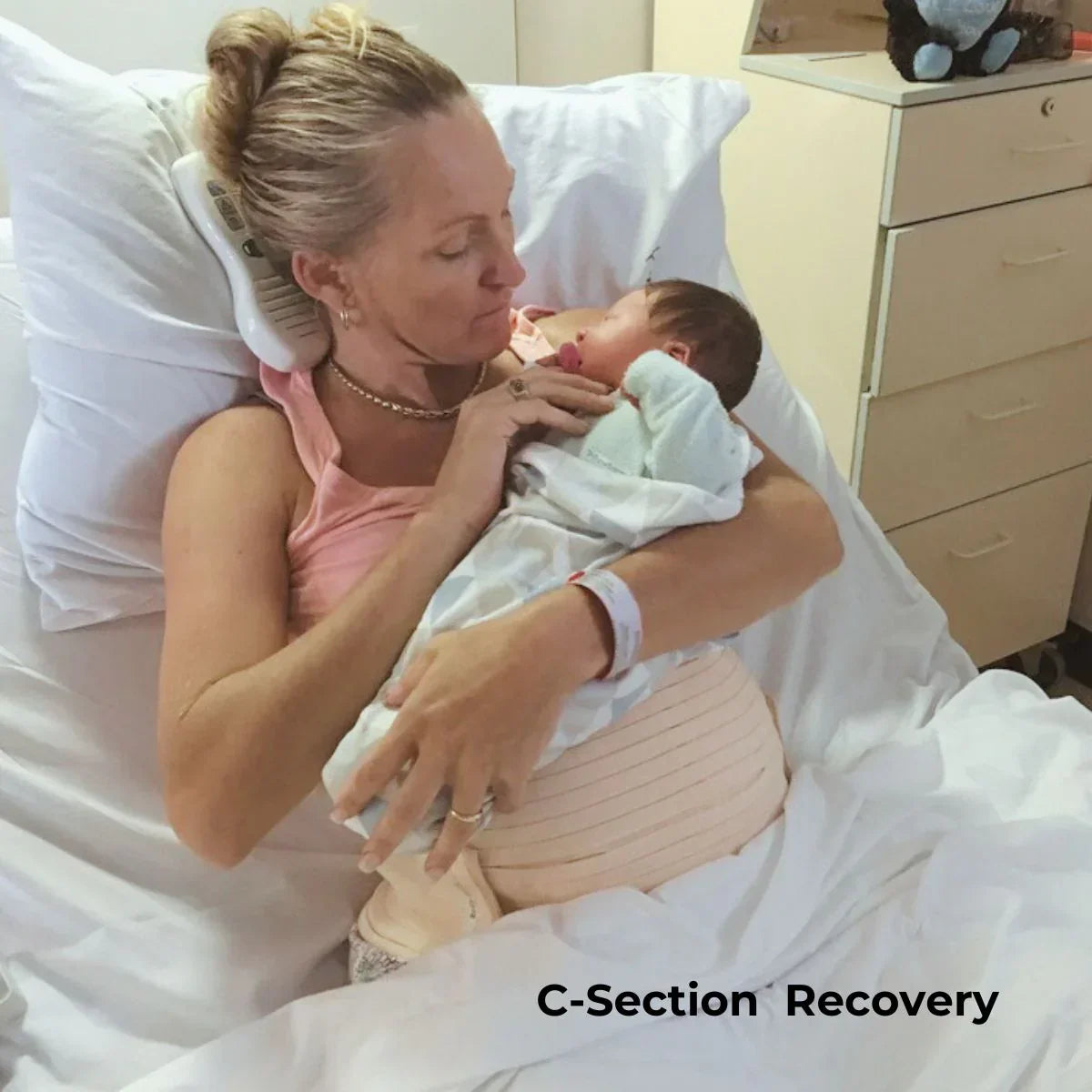 3-in-1 Belly Band for Pregnancy, Postpartum, C-section